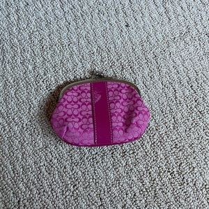 Coach change purse